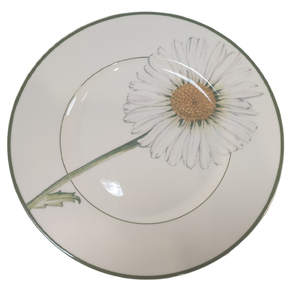 [1806212-5] Kuchenteller 21,5 cm Villeroy & Boch Flora Margerite (gebraucht - neuwertig)