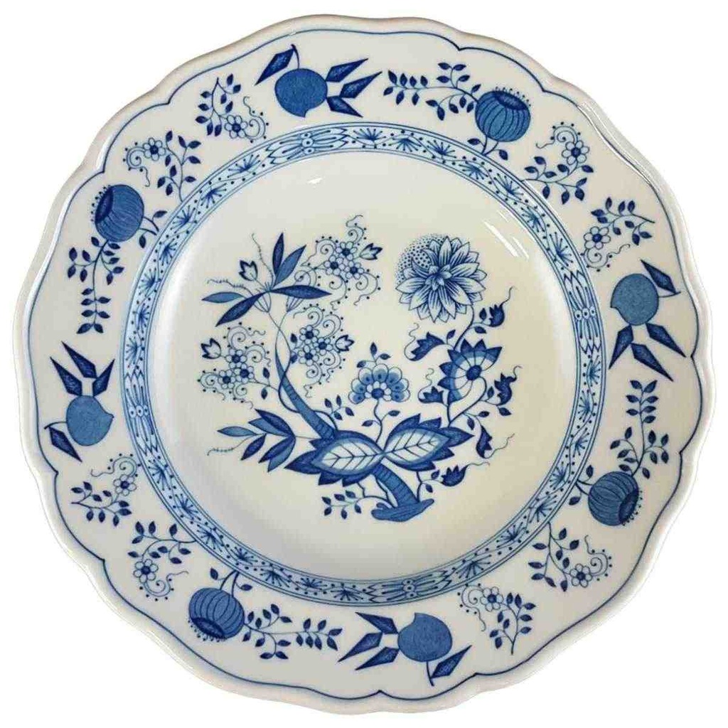 [4581178] Suppenteller 23,5 cm Hutschenreuther Maria Theresia Zwiebelmuster (I. Wahl)