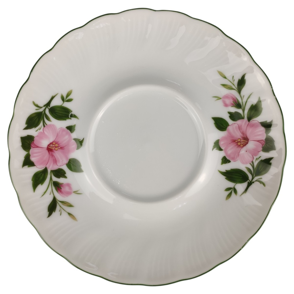 [1818358-1] Untertasse für Suppe 16 cm Winterling Kirchenlamitz Wildrose Relief Form (gebraucht - sehr gut)