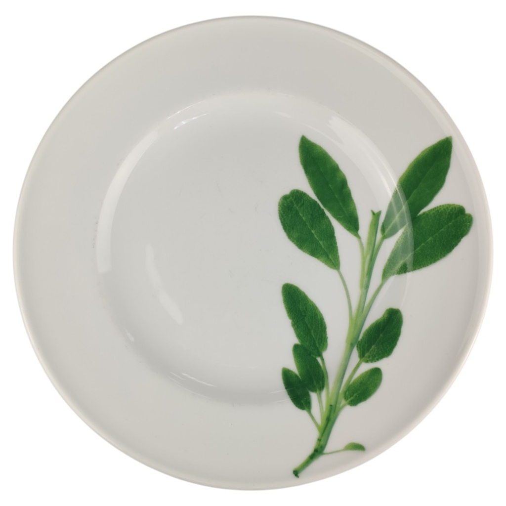 [1820788-2] Speiseteller 26 cm Dibbern Herbaticum Salbei (gebraucht - sehr gut)