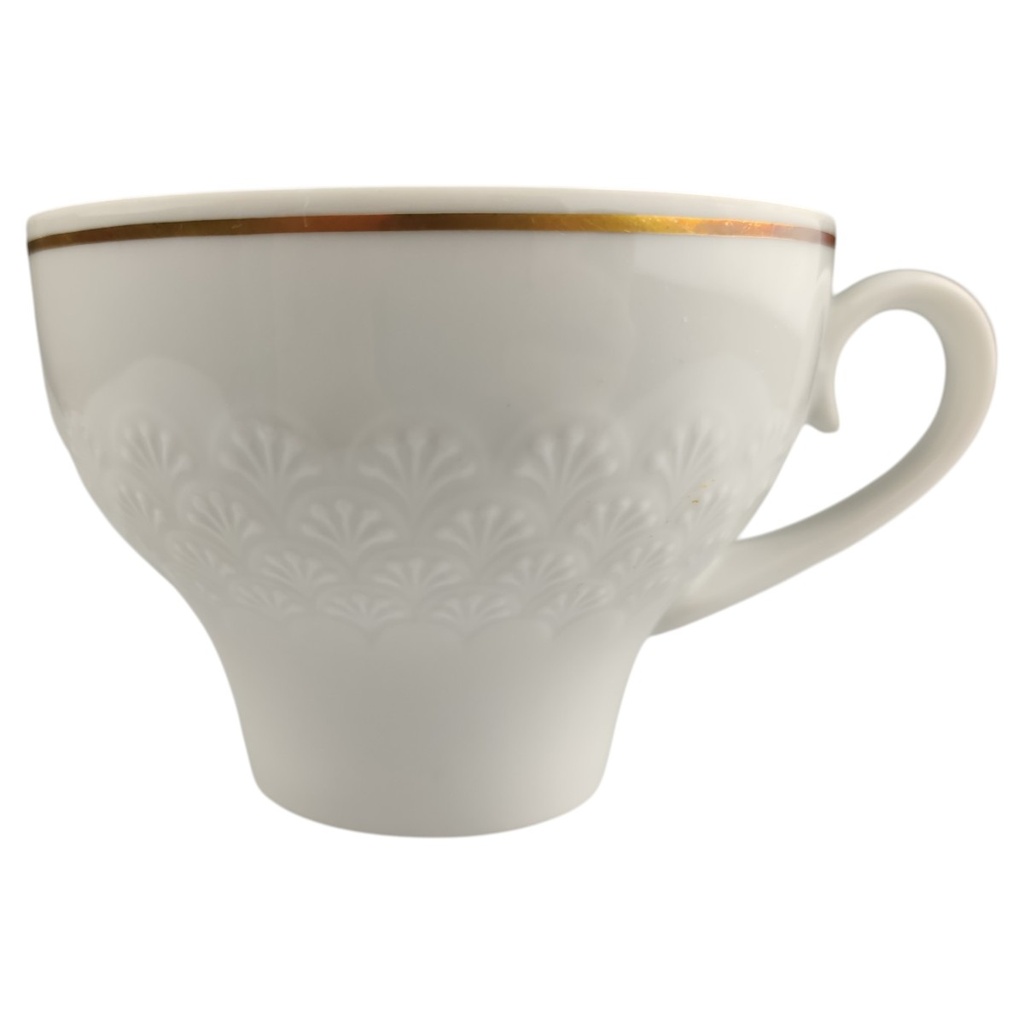 [1823038-1] Kaffeetasse Hutschenreuther Falkenberg Golddekor Goldrand (gebraucht - sehr gut)