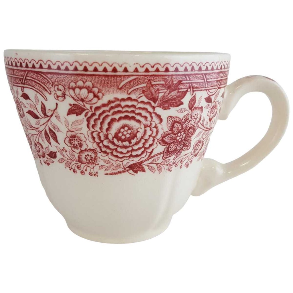 [45811058-1] Kaffeetasse Tasse Villeroy & Boch Burgenland Rot (gebraucht - sehr gut)
