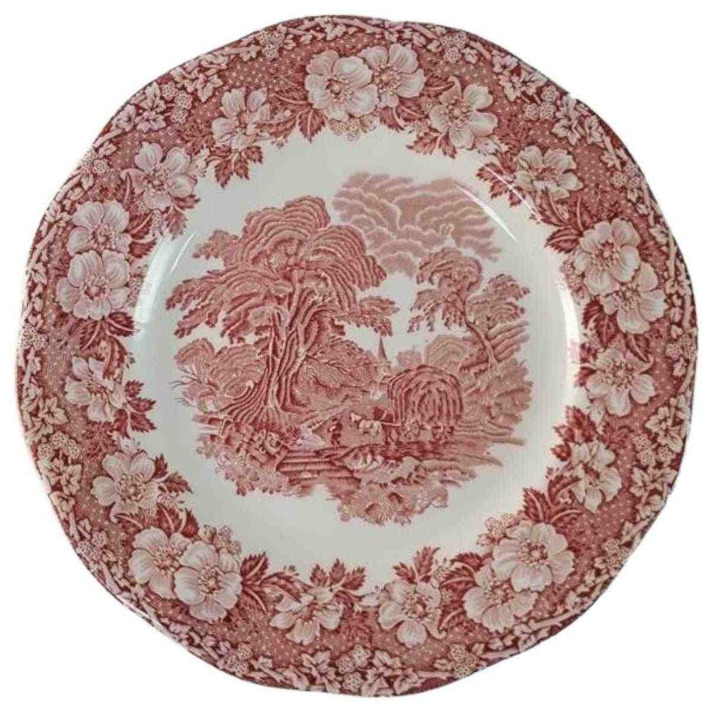 [45811566-1] Kuchenteller Dessertteller Frühstücksteller 19,8 cm Unicorn Woodland Rot (gebraucht - sehr gut)
