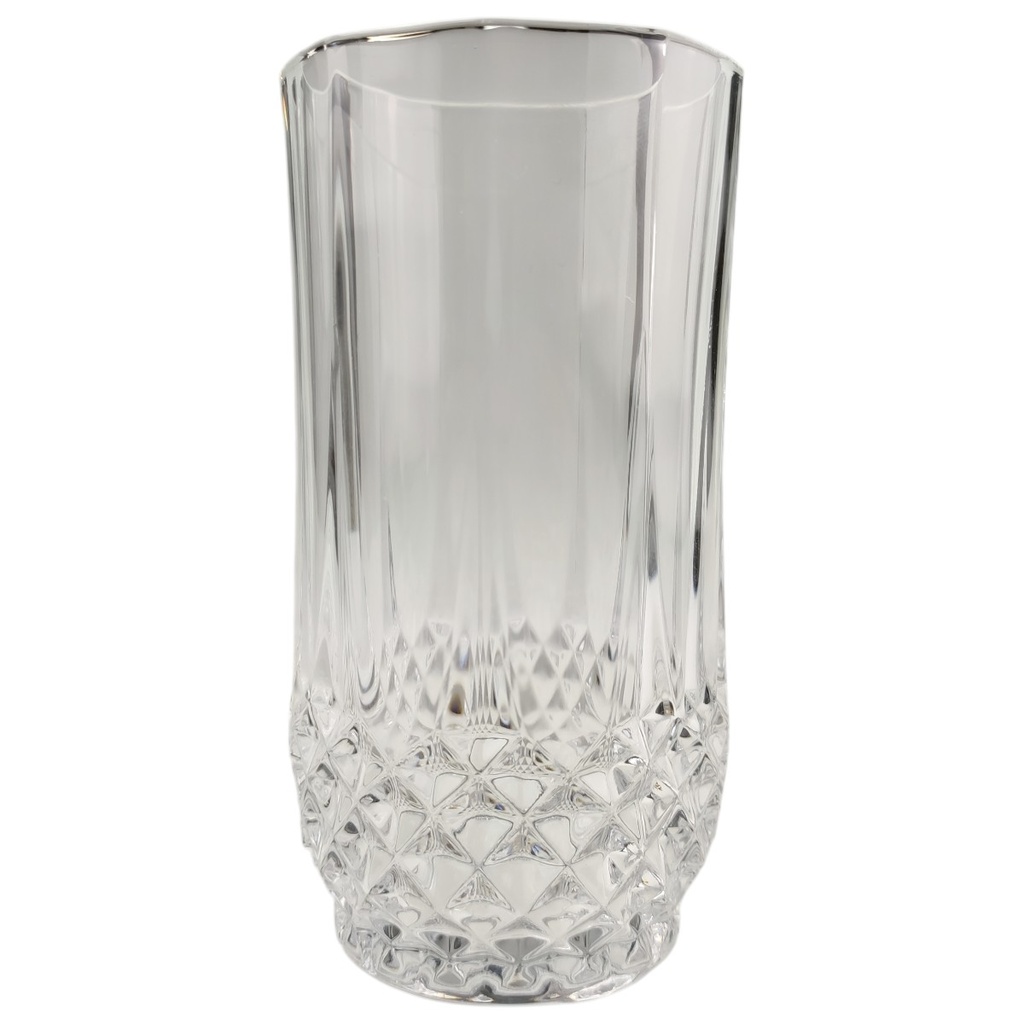 [458119505-1] Trinkglas Wasserglas Cristal d`Arques Longchamp Transparent (gebraucht - sehr gut)
