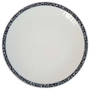 Kuchenteller Dessertteller Frühstücksteller 20 cm Schaller Rheinpfalz blaues Band Rillenoptik Blau