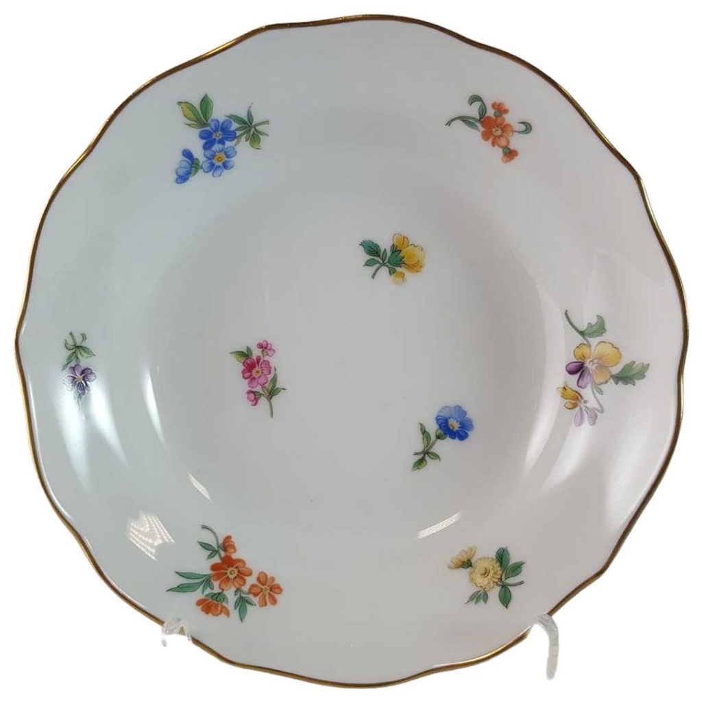 [45815566-3] Untertasse für Kaffee ohne Spiegel 14 cm Hutschenreuther Maria Theresia Mirabell (gebraucht - neuwertig)