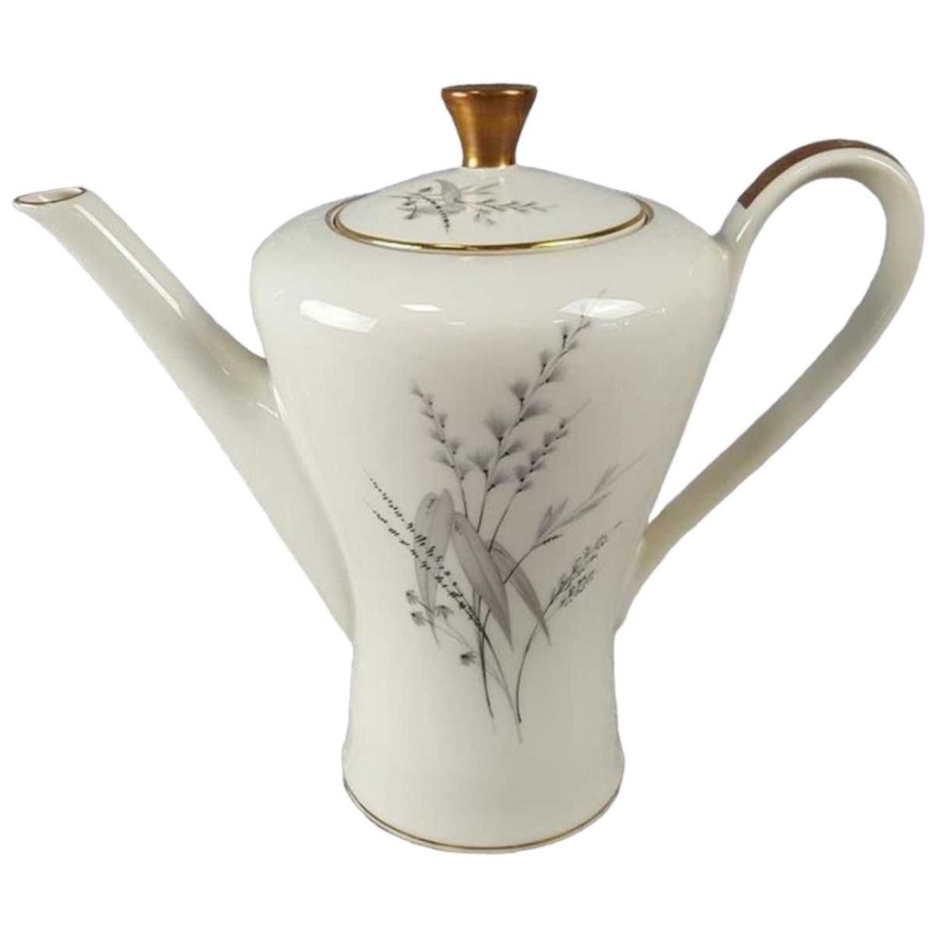 [45816760] Kaffeekanne Kanne 1,3 L Edelstein Bavaria Gräser 20764 Elfenbein Beige (gebraucht - sehr gut)