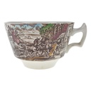 Teetasse 0,25 L Wood & Sons England The Post House Bunt Historismus