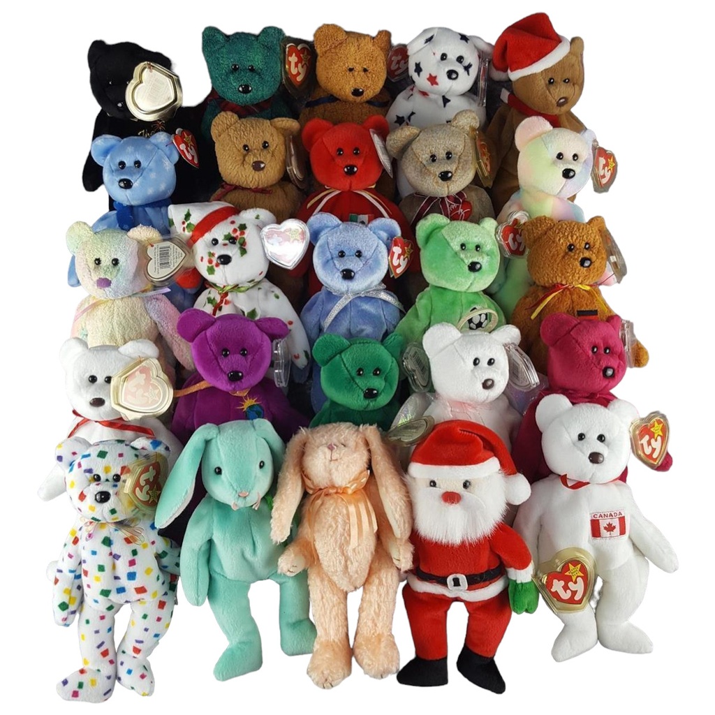 [2127248] Kuscheltier klein große Sammlung 1993-1999 Auswahl Ty Beanie Baby 1993 1999 (Germania, 1997)