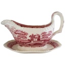 Sauciere Spode Copeland Pink Tower