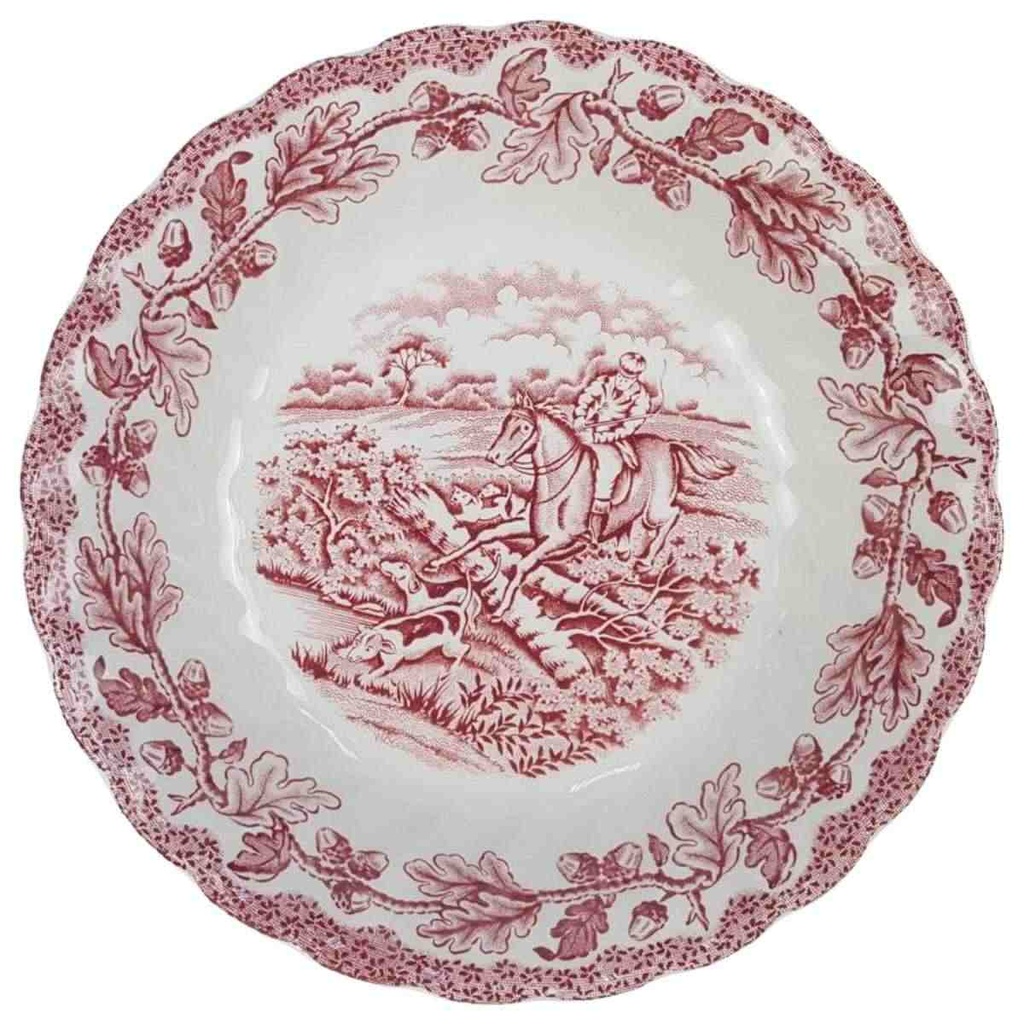 [98179-2] Dessertschale Myott Country Life Rot (gebraucht - gut)